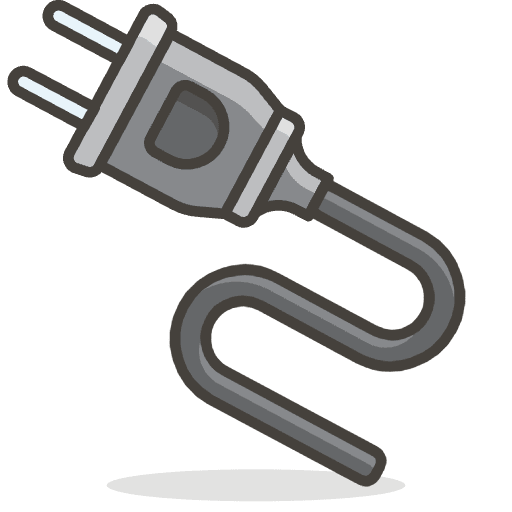 Electric Plug Emoji from Emoji - Free Set