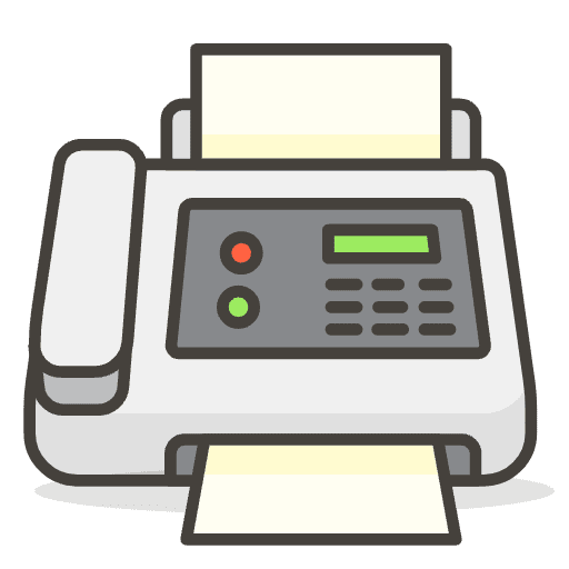 Fax Machine Emoji from Emoji - Free Set