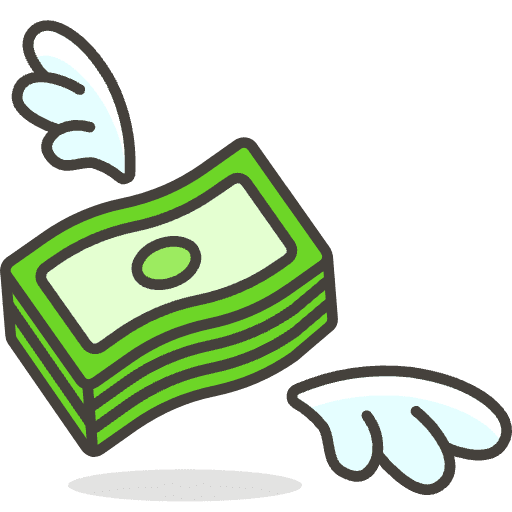 Money With Wings Emoji from Emoji - Free Set
