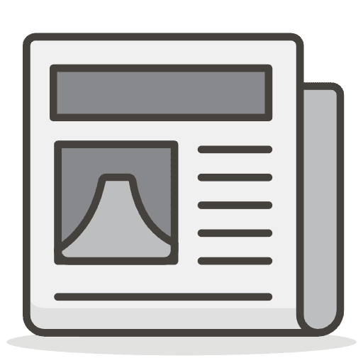 Newspaper Emoji from Emoji - Free Set