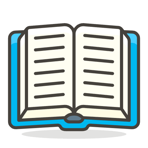 Open Book Emoji from Emoji - Free Set