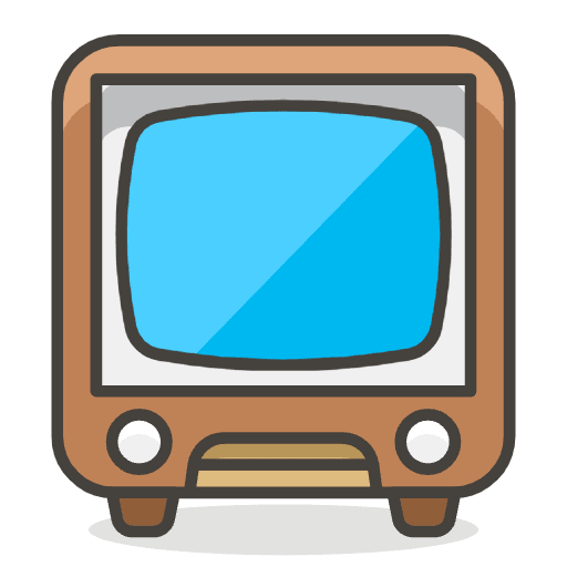Television Emoji from Emoji - Free Set