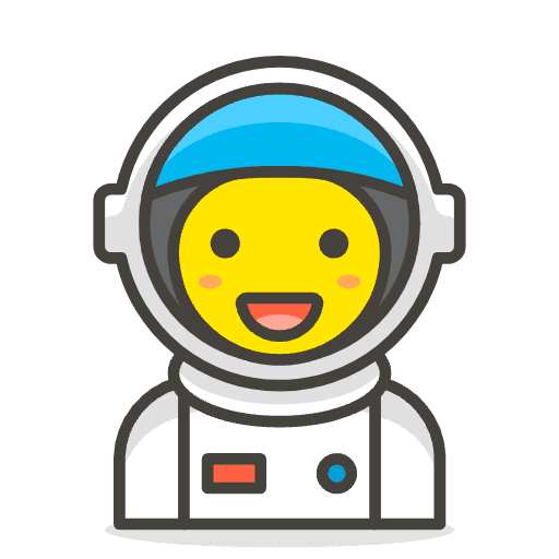 Astronaut 1 Emoji from Emoji - Free Set