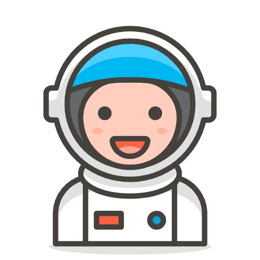 Astronaut 2 Emoji from Emoji - Free Set