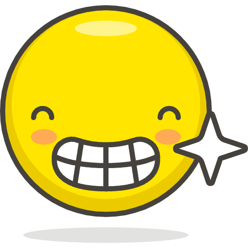 Beaming Face With Smiling Eyes Emoji from Emoji - Free Set