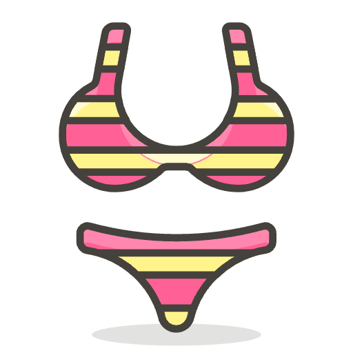 Bikini Emoji from Emoji - Free Set