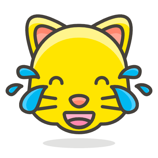 Cat Face With Tears Of Joy Emoji from Emoji - Free Set