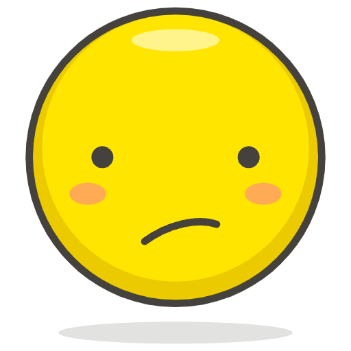 Confused Face Emoji from Emoji - Free Set