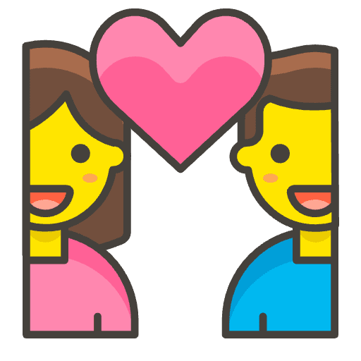 Couple With Heart Woman Man 1 Emoji from Emoji - Free Set
