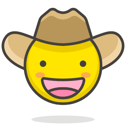 Cowboy Hat Face Emoji from Emoji - Free Set
