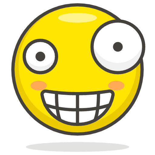 Crazy Face Emoji from Emoji - Free Set