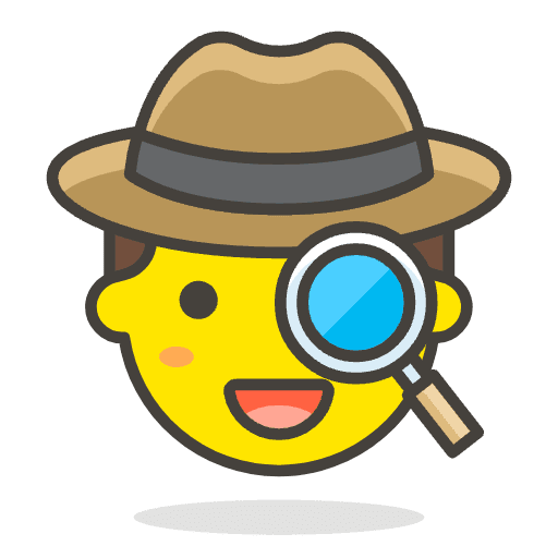 Detective 1 Element from Emoji - Free Set