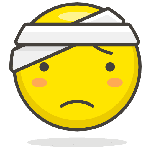 Face With Head Bandage Emoji from Emoji - Free Set