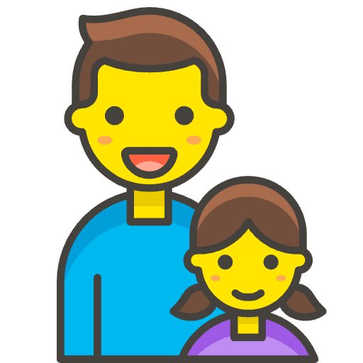 Family Man Girl 1 Element from Emoji - Free Set