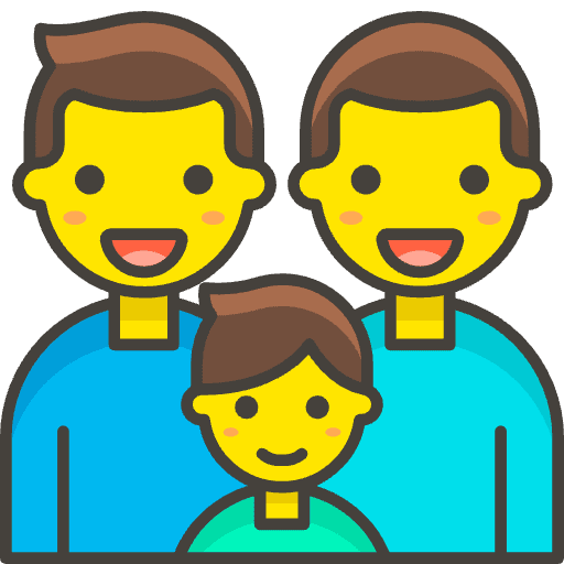 Family Man Man Boy 1 Emoji from Emoji - Free Set