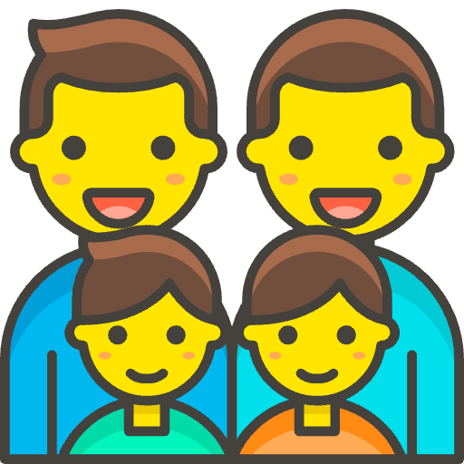 Family Man Man Boy Boy 1 Element from Emoji - Free Set