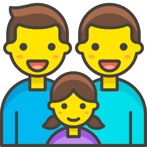 Family Man Man Girl 1 Element from Emoji - Free Set