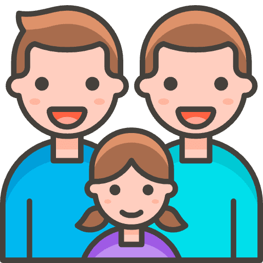Family Man Man Girl 2 Emoji from Emoji - Free Set