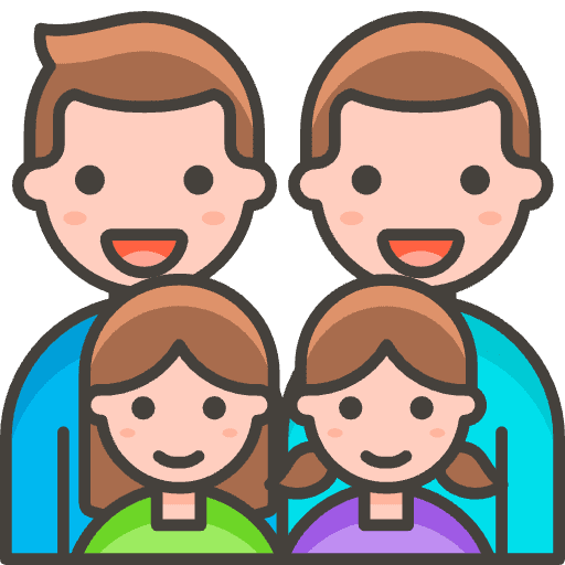 Family Man Man Girl Girl 2 Emoji from Emoji - Free Set