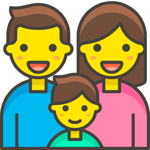 Family Man Woman Boy 1 Emoji from Emoji - Free Set