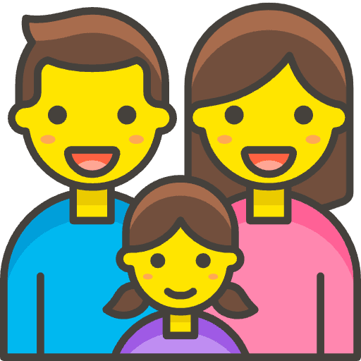 Family Man Woman Girl 1 Element from Emoji - Free Set