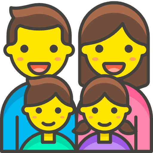 Family Man Woman Girl Boy 1 Emoji from Emoji - Free Set