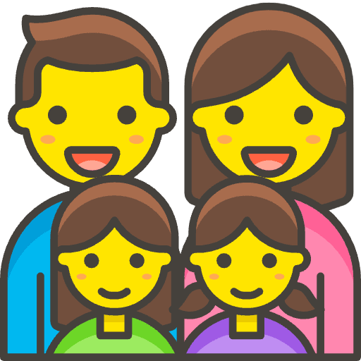 Family Man Woman Girl Girl 1 Emoji from Emoji - Free Set