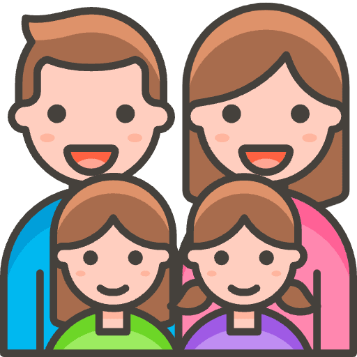 Family Man Woman Girl Girl 2 Emoji from Emoji - Free Set