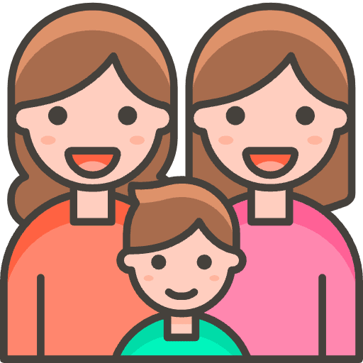 Family Woman Woman Boy 2 Emoji from Emoji - Free Set