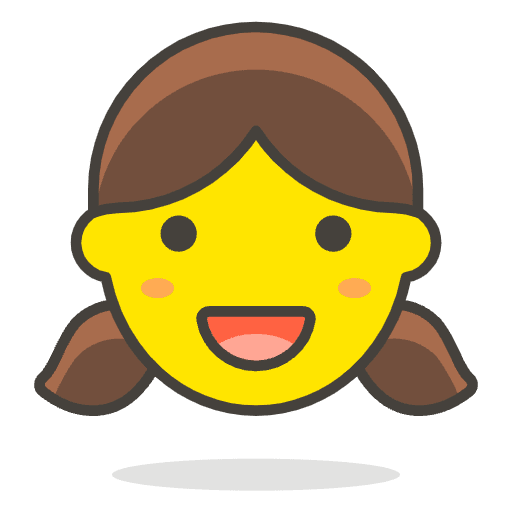 Girl 1 Element from Emoji - Free Set