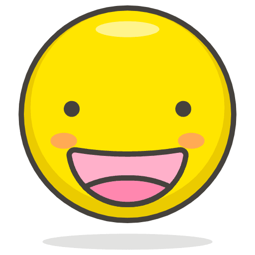 Grinning Face Emoji from Emoji - Free Set