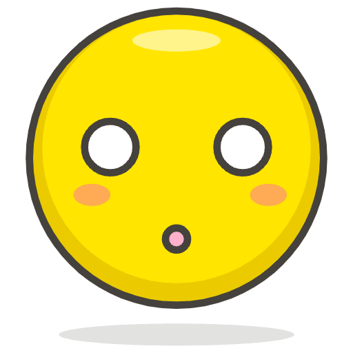 Hushed Face 2 Emoji from Emoji - Free Set