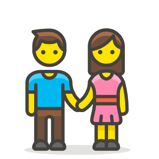 Man And Woman Holding Hands 1 Emoji from Emoji - Free Set