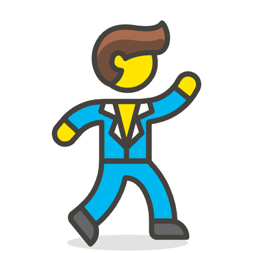 Man Dancing 1 Emoji from Emoji - Free Set