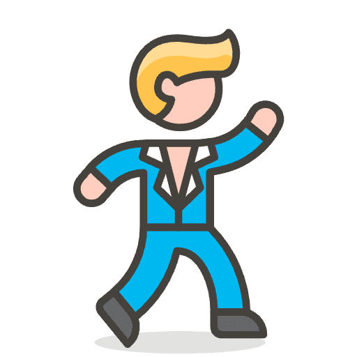 Man Dancing 2 Emoji from Emoji - Free Set