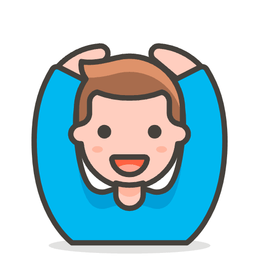 Man Gesturing OK 2 Emoji from Emoji - Free Set