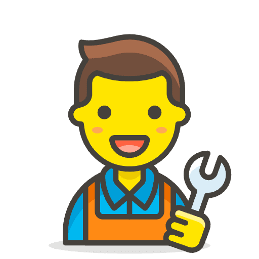 Man Mechanic 1 Emoji from Emoji - Free Set
