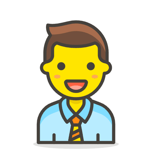 Man Office Worker 1 Emoji from Emoji - Free Set