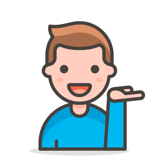 Man Tipping Hand 2 Emoji from Emoji - Free Set