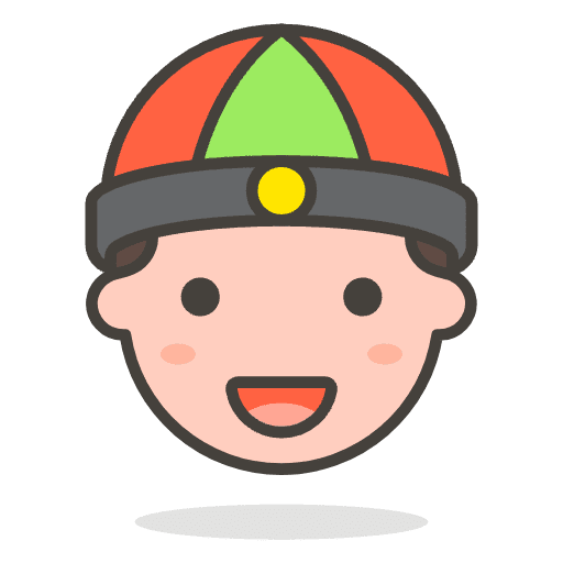 Man With Chinese Cap 2 Emoji from Emoji - Free Set