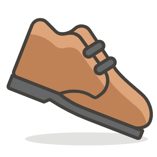Mans Shoe Emoji from Emoji - Free Set