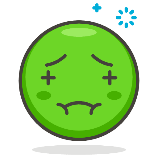 Nauseated Face 1 Emoji from Emoji - Free Set