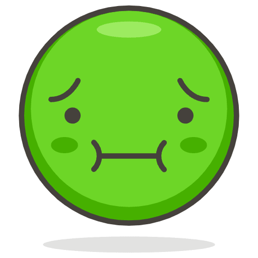 Nauseated Face 2 Emoji from Emoji - Free Set