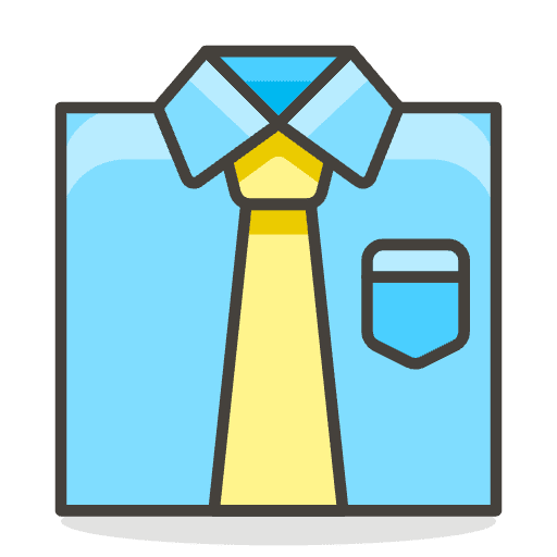 Necktie Element from Emoji - Free Set