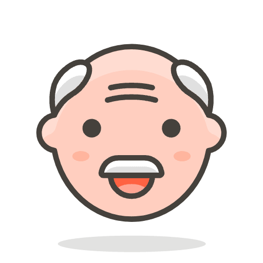 Old Man 2 Emoji from Emoji - Free Set