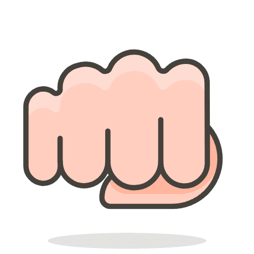 Oncoming Fist 2 Emoji from Emoji - Free Set