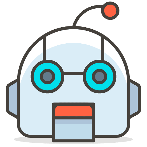 Robot Face 1 Element from Emoji - Free Set