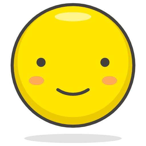 Slightly Smiling Face Emoji from Emoji - Free Set