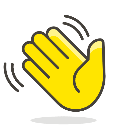 Waving Hand 1 Emoji from Emoji - Free Set