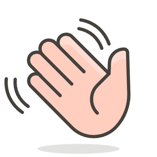 Waving Hand 2 Emoji from Emoji - Free Set